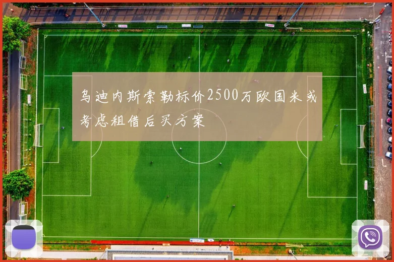 乌迪内斯索勒标价2500万欧国米或考虑租借后买方案
